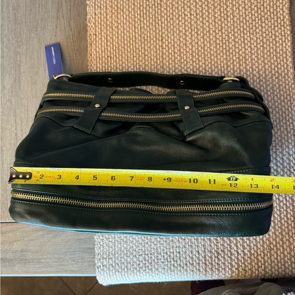 NWT Rebecca Minkoff Green Zipper Devote Birdie Lining Shoulder Bag Tote - Picture 6 of 7